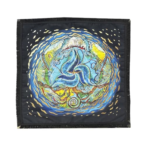 Oxxggkao Tarotkarte Tischdecke Stoff Sternsee Muster Astrologys Tischdecke Gotteskarten Kartenmatten Wandteur Oxxggkao Tarotkarte Tischdecke Stoff Sternsee Muster Astrologys Tischdecke Gotteskarten Kartenmatten Wandteur von Oxxggkao