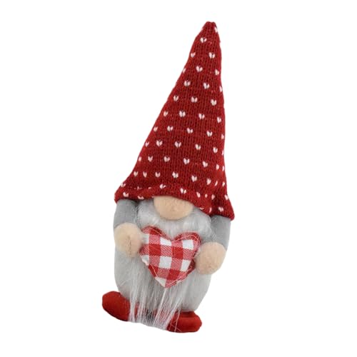 Oxxggkao Valentinstag Plüschpuppen Mit Herz Liebe Home Ornament Tomtes Tabletop Figuren Geschenk Hochzeiten Party Dekoration Romanze Geschenk von Oxxggkao