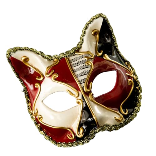 Oxxggkao Venezianerkatzen für Erwachsene, Cosplay-Kostüm, Zubehör, Maskeraden für Thementreffen und Halloween-Feier, Halloween-Katzen Oxxggkao Venezianerkatzen für Erwachsene, Cosplay-Kostüm, Zubehör, Maskeraden für Thementreffen und Halloween-Feier, Halloween-Katzen von Oxxggkao