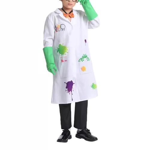 Oxxggkao Verrückte Wissenschaftler Outfit Kostümzubehör Labor Laborhandschuhe Gläser Brillen Rahmen Krawatten Halloween Dressing Outfits Oxxggkao Verrückte Wissenschaftler Outfit Kostümzubehör Labor Laborhandschuhe Gläser Brillen Rahmen Krawatten Halloween Dressing Outfits von Oxxggkao