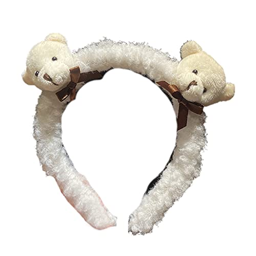 Oxxggkao Weiches Bären Stirnband Tiermuster Plüsch Kaninchen Haar Reif Zum Waschen Von Gesicht Flauschiger Tierhaarbänder Cartoon Kostüm Plüsch Bär Waschen Gesicht Oxxggkao Weiches Bären Stirnband Tiermuster Plüsch Kaninchen Haar Reif Zum Waschen Von Gesicht Flauschiger Tierhaarbänder Cartoon Kostüm Plüsch Bär Waschen Gesicht von Oxxggkao