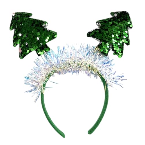 Oxxggkao Weihnachtsfeier Saisonale Stirnbänder Kinder Erwachsene Urlaub Haarschmuck für Frauen und Mädchen Damen Weihnachtszubehör von Oxxggkao