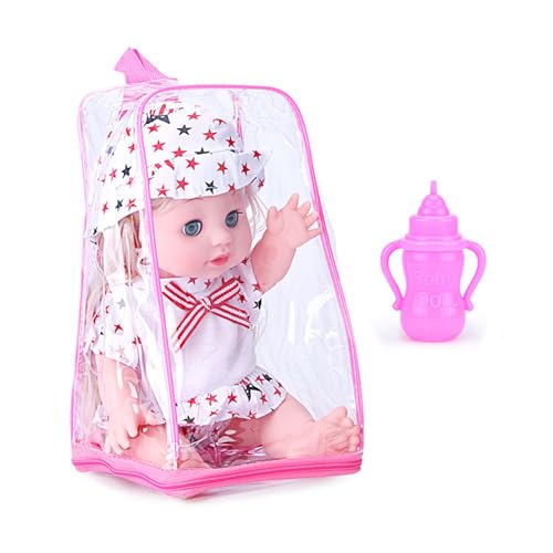 Oxxggkao Wiedergeborenes Babypuppen Jungen Mädchen 13inch Weicher Körper Neugeborene Realistische Schlaf Augen Offen Für 3 Jahre Oxxggkao Wiedergeborenes Babypuppen Jungen Mädchen 13inch Weicher Körper Neugeborene Realistische Schlaf Augen Offen Für 3 Jahre von Oxxggkao