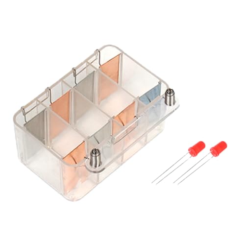 Pädagogisches Salzwasser-Batterie-Experimentiergerät für Klassenzimmer-Labore, Demonstration von Experimenten zur Stromerzeugung, alternativer Energiequelle Pädagogisches Salzwasser-Batterie-Experimentiergerät für Klassenzimmer-Labore, Demonstration von Experimenten zur Stromerzeugung, alternativer Energiequelle von Oxxggkao