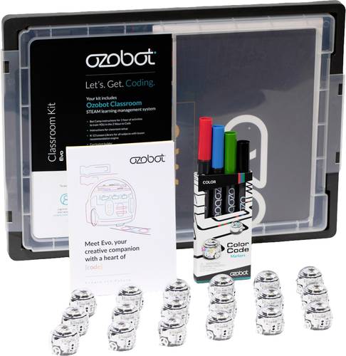 Ozobot Roboter Fertiggerät OZO-051810-01 Evo Classroom kit (18) von Ozobot