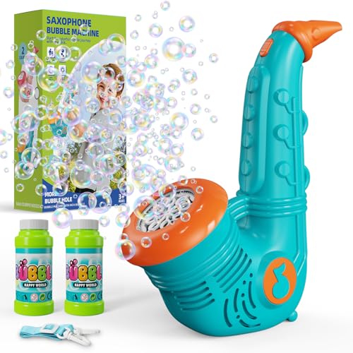 Automatische Seifenblasenmaschine Rosa Seifenblasenmaschine Geschenke für Kinder (Blau) von P PANACARE