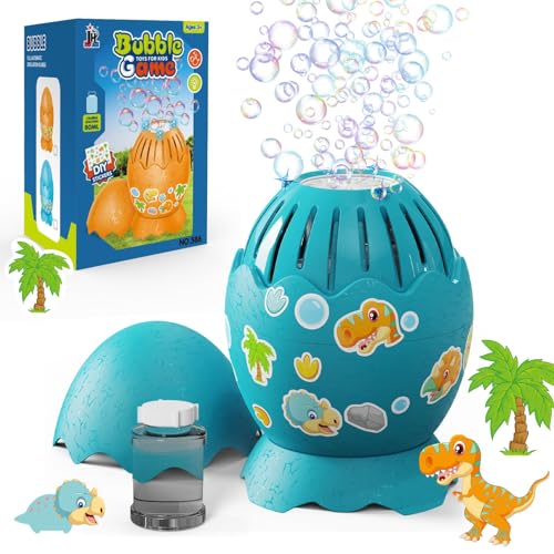 Panacare Dinosaurier Eier Seifenblasenmaschine, Seifenblasenspielzeug für Kinder 10000+ Blasen/Minute mit Seifenblasenlösung/LED, Kinder Geschenk für Geburtstag/Party/Hochzeit, Bubble Machine for kids Panacare Dinosaurier Eier Seifenblasenmaschine, Seifenblasenspielzeug für Kinder 10000+ Blasen/Minute mit Seifenblasenlösung/LED, Kinder Geschenk für Geburtstag/Party/Hochzeit, Bubble Machine for kids von P PANACARE