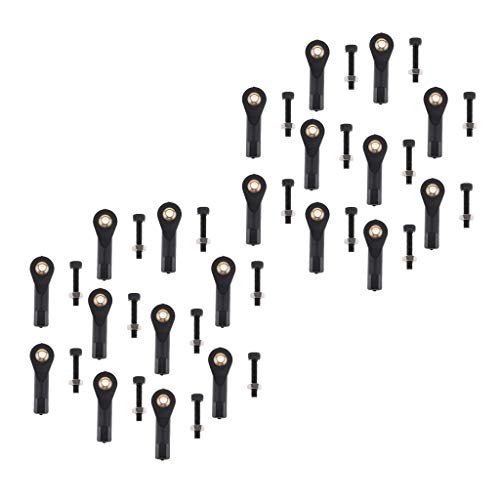 P Prettyia 20x Kugelgelenk 29 x 3mm M3 Kugelkopf Spurstange Lenkkopf RC Auto Modellbau P Prettyia 20x Kugelgelenk 29 x 3mm M3 Kugelkopf Spurstange Lenkkopf RC Auto Modellbau von P Prettyia