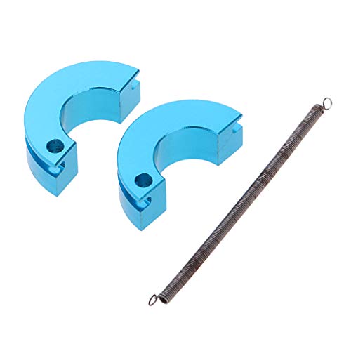 P Prettyia Hochwertige Kupplungsglocke Kupplung Schuhe Feder Zubehör für 1/10 RC Auto - Blau von P Prettyia