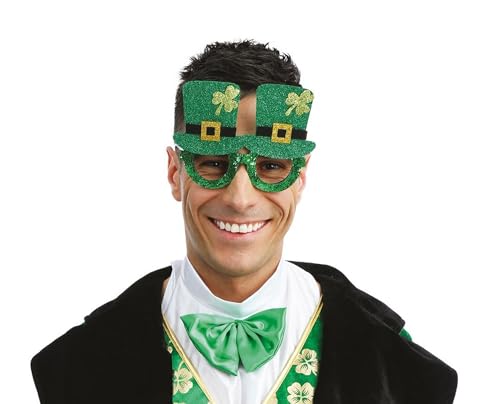 P'tit Clown - 23242 | Schutzbrille für Erwachsene, St. Patrick's Hut, das perfekte Accessoire für Oktoberfest und irische Feste von P'tit Clown