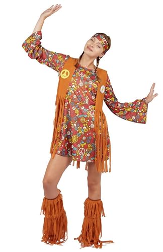 P'tit Clown re21110 – Hippie-Kostüm für Damen, Größe S/M von P'tit Clown
