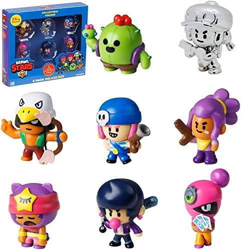P.M.I. Brawl Stars Sammelfiguren | 8 Brawl Stars Miniaturfiguren auf 24 Sammlerstücken in 1 Packung | 1 Seltene Mystery Figur | Offiziell lizenziert - Figuren, Partybedarf, Geschenk für Fans P.M.I. Brawl Stars Sammelfiguren | 8 Brawl Stars Miniaturfiguren auf 24 Sammlerstücken in 1 Packung | 1 Seltene Mystery Figur | Offiziell lizenziert - Figuren, Partybedarf, Geschenk für Fans von P.M.I.