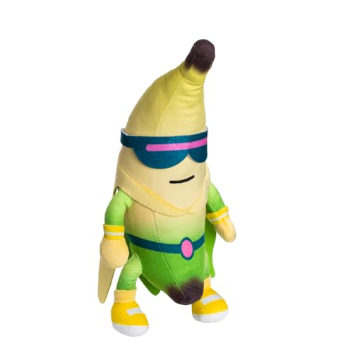 Stumble Guys Serie 2 | 30,5 cm kuschelige Plüschfreunde | Sammeln Sie alle 4 ikonischen Charaktere, weiche und kuschelige Spiel-Plüschtiere (Super Banana) von P.M.I.