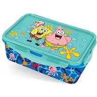 Brotdose Spongebob Schwammkopf Lunch To Go mit 2 Einsätzen grün/blau/gelb 1000 ml Kunststoff Brotdose Spongebob Schwammkopf Lunch To Go mit 2 Einsätzen grün/blau/gelb 1000 ml Kunststoff von P:OS Handels GmbH