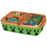 Minecraft Brotdose dreigeteilt von P:OS Handels GmbH
