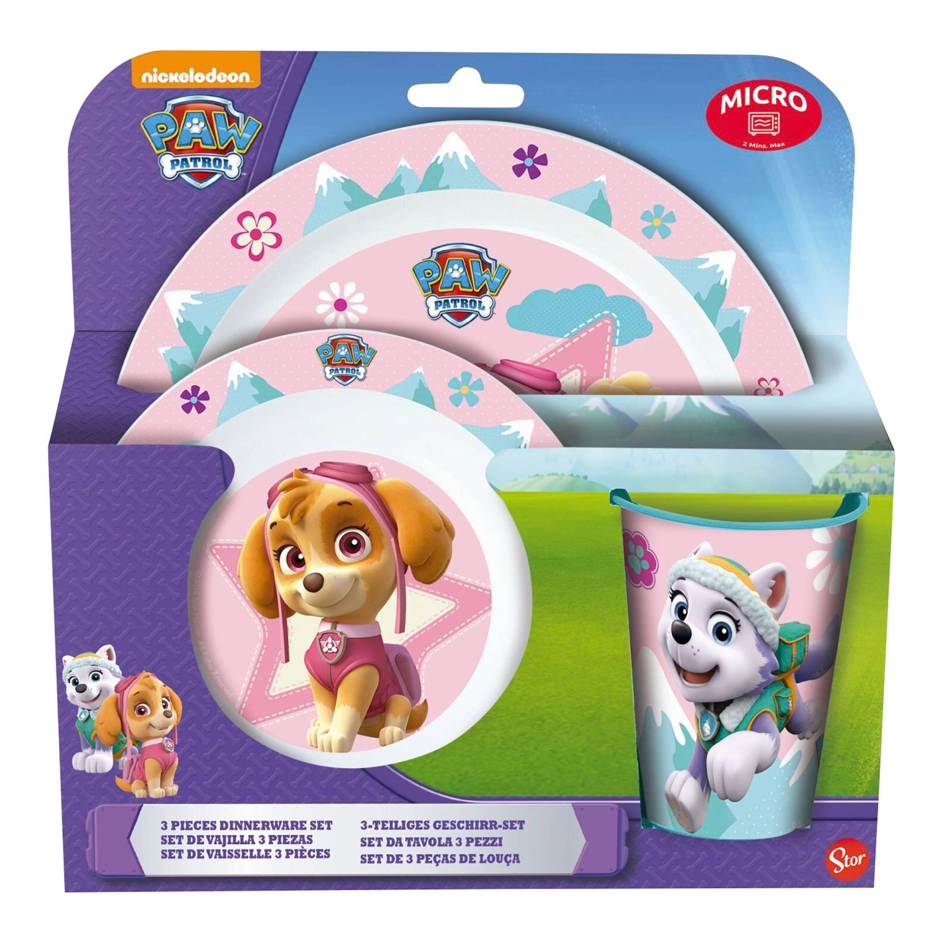 P:Os Paw Patrol 3-tlg. Frühstücks-Set von P:OS