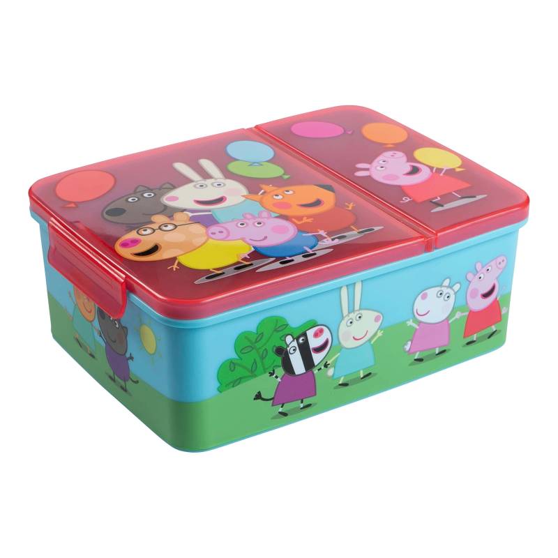 P:Os Peppa Pig Brotdose mit 2 Fächern von P:OS
