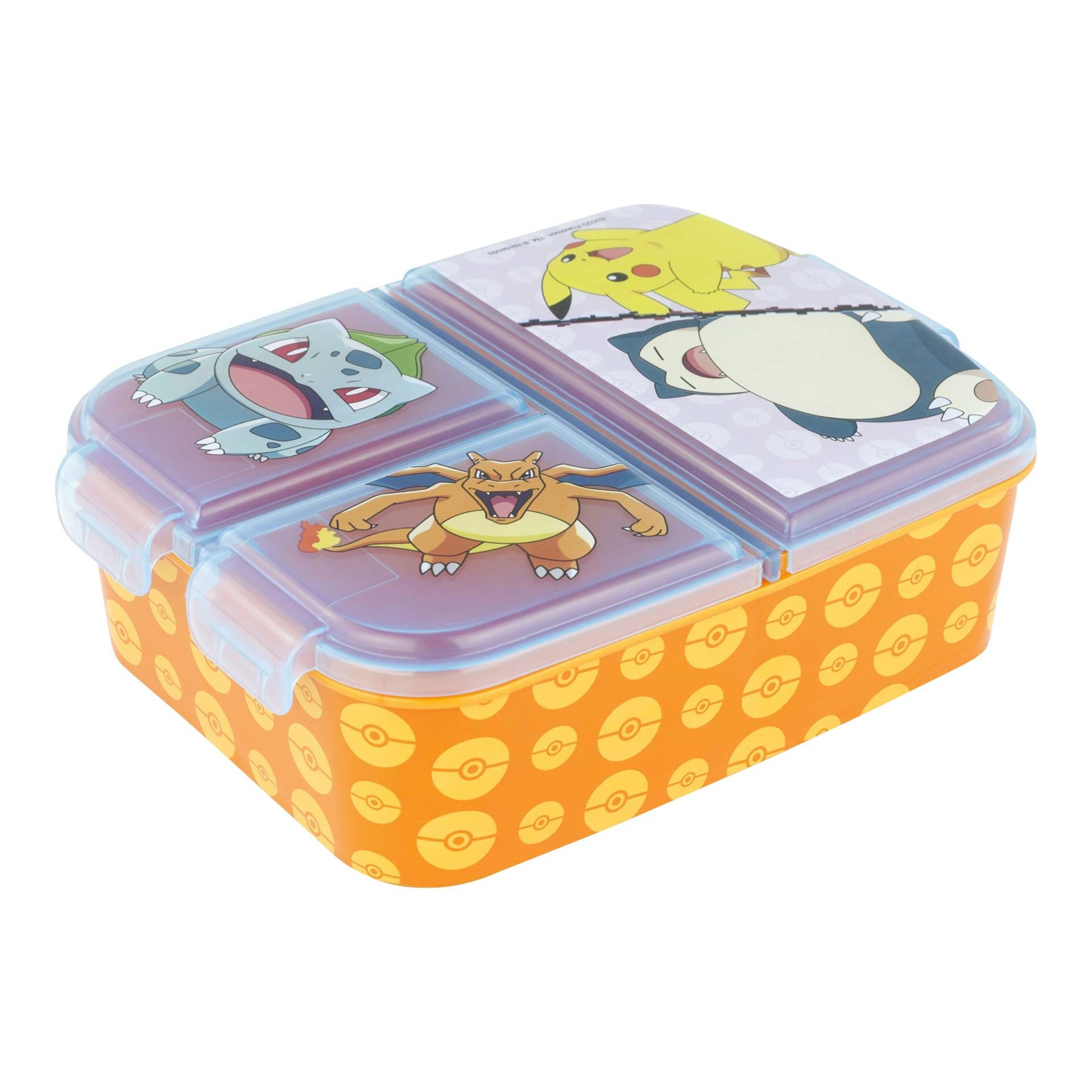 P:Os Pokémon Brotdose mit 3 Fächern von P:OS