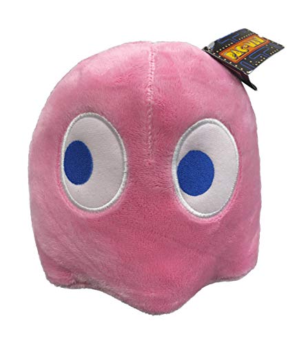 Buosha Pac Man Ghost Plüsch Qualität Super Soft (17cm, Rosa Geist) - Videospiel - Plüschfigur von パックマン＼ＰＡＣ－ＭＡＮ