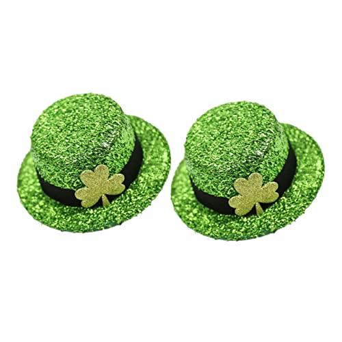 2 Stück Kleeblatt Hut Haarspangen Dekorative Haarnadeln für Patrick's Day Zubehör für Kostümpartys und Fotorequisiten Klassisches Design Langlebig und Auffällig 2 Stück Kleeblatt Hut Haarspangen Dekorative Haarnadeln für Patrick's Day Zubehör für Kostümpartys und Fotorequisiten Klassisches Design Langlebig und Auffällig von PACKOVE