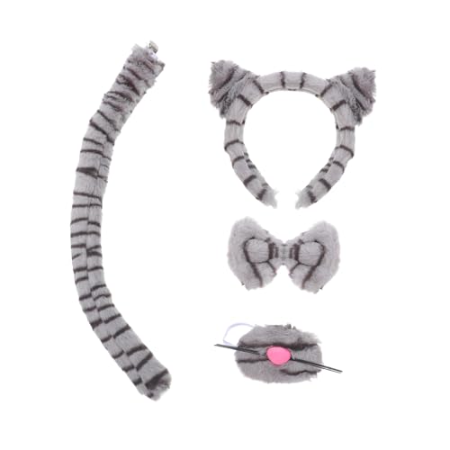 PACKOVE 1 Satz Katzen Cosplay Requisiten Leopard Print Tierohren Haarreif Kostüm Zubehör für Karneval Halloween und Bühnenaufführungen PACKOVE 1 Satz Katzen Cosplay Requisiten Leopard Print Tierohren Haarreif Kostüm Zubehör für Karneval Halloween und Bühnenaufführungen von PACKOVE