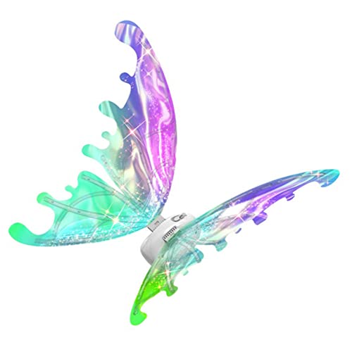 PACKOVE 1 Satz Leuchtende Schmetterlingsflügel für Dekorative Elektrische Fee Flügel für Kostümpartys und Cosplay für Maskeraden und Auftritte Leicht und Batterien von PACKOVE