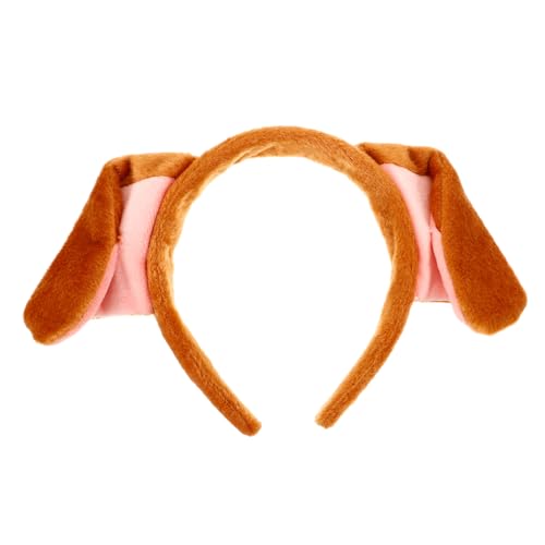PACKOVE 1 Stück Cartoon Hundeohr Stirnband aus Stoff für Verstellbares Haarband für Cosplay Karneval und Partys Gemütliches Strapazierfähiges Accessoire Gelb PACKOVE 1 Stück Cartoon Hundeohr Stirnband aus Stoff für Verstellbares Haarband für Cosplay Karneval und Partys Gemütliches Strapazierfähiges Accessoire Gelb von PACKOVE