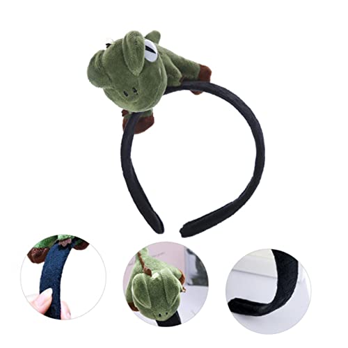 PACKOVE 1 Stück Dinosaurier Haarband für Mädchen Lustige Kopfbedeckung zum Waschen für Spa Bereich aus Hochwertigem Atmungsaktivem Grün Elastisch und Bequem PACKOVE 1 Stück Dinosaurier Haarband für Mädchen Lustige Kopfbedeckung zum Waschen für Spa Bereich aus Hochwertigem Atmungsaktivem Grün Elastisch und Bequem von PACKOVE