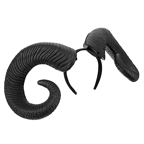 PACKOVE 1 Stück Horn Haarschmuck für Halloween Lustiges Schwarzes Stirnband für Partys Cosplay und Festliche Anlässe für Unvergessliche Erlebnisse PACKOVE 1 Stück Horn Haarschmuck für Halloween Lustiges Schwarzes Stirnband für Partys Cosplay und Festliche Anlässe für Unvergessliche Erlebnisse von PACKOVE