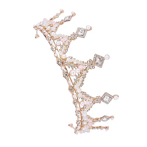 PACKOVE 1 Stück Mädchen Krone Haaraccessoire Glitzernde Geburtstagskrone für Partys und Aufführungen Prinzessinnen Stil Goldene Dekoration für Kleine Mädchen PACKOVE 1 Stück Mädchen Krone Haaraccessoire Glitzernde Geburtstagskrone für Partys und Aufführungen Prinzessinnen Stil Goldene Dekoration für Kleine Mädchen von PACKOVE