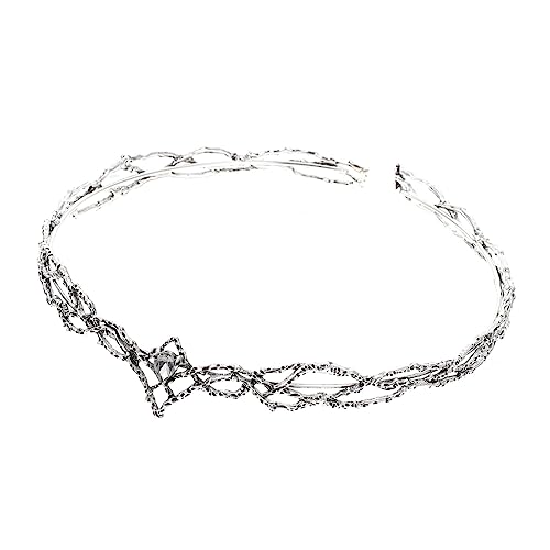 PACKOVE 1 Stück Vintage Herren Krone mit für Cosplay und Partys Antike Krone für Hochzeiten Kostüme und Festivals Stilvolles Haaraccessoire für Männer Langlebig und Hautfreundlich von PACKOVE
