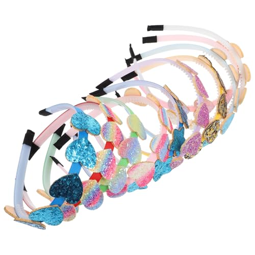 PACKOVE 10 Stück Teiliges Haarband Herzform mit Pailletten Stilvolles und Komfortables Haaraccessoire für Partys PACKOVE 10 Stück Teiliges Haarband Herzform mit Pailletten Stilvolles und Komfortables Haaraccessoire für Partys von PACKOVE