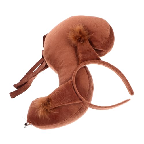 PACKOVE 1Satz Kostüm mit Ohr Stirnband Teiliges Cosplay Zubehör für Tierkostüme für Halloween Partys Bühnenaufführungen PACKOVE 1Satz Kostüm mit Ohr Stirnband Teiliges Cosplay Zubehör für Tierkostüme für Halloween Partys Bühnenaufführungen von PACKOVE