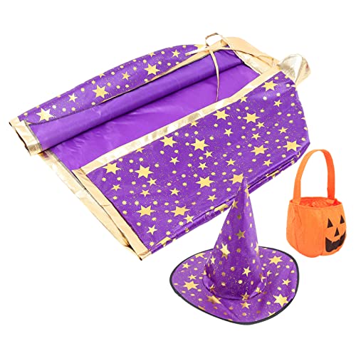 PACKOVE 1Satz Kürbiskostüm für Cape mit Kürbisentasche Teiliges Cosplay Outfit für Halloween für Jungen Sicher zu Perfektes PACKOVE 1Satz Kürbiskostüm für Cape mit Kürbisentasche Teiliges Cosplay Outfit für Halloween für Jungen Sicher zu Perfektes von PACKOVE