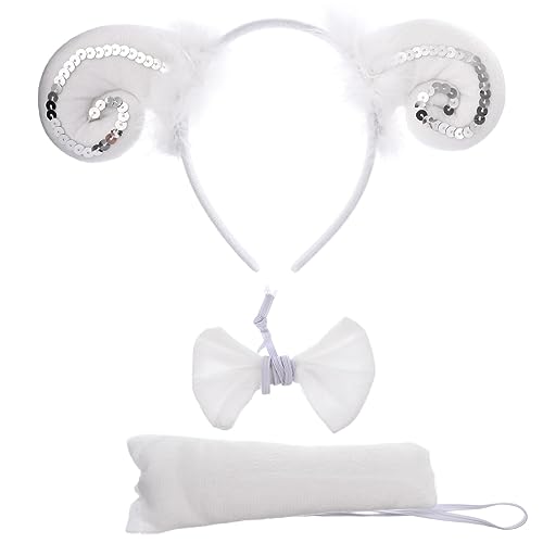 PACKOVE 1Satz Tierkostüm Zubehör Set für Teiliges Design mit Haarreif Fliege Kostümparty Halloween Cosplay Deko PACKOVE 1Satz Tierkostüm Zubehör Set für Teiliges Design mit Haarreif Fliege Kostümparty Halloween Cosplay Deko von PACKOVE