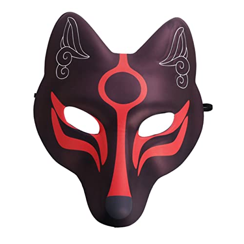 PACKOVE 1Stk Fuchs Maske Fox Cosplay. japanische Partymaske Neon-Accessoires Tier Bühnenauftrittsmaske Party-Performance-Maskendekor Abschlussball Geschenk Kopfbedeckung von PACKOVE