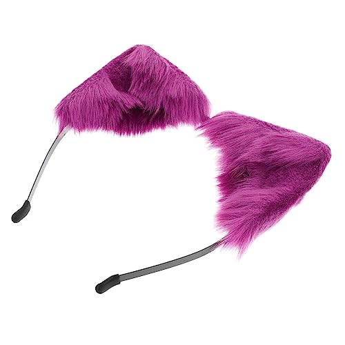 PACKOVE 1Stück Katzenohren Haarreif aus Weichem Material Niedliches Cosplay Accessoire für Partys und Feste Handgefertigter Haarschmuck für Erwachsene und Modisches Haarband PACKOVE 1Stück Katzenohren Haarreif aus Weichem Material Niedliches Cosplay Accessoire für Partys und Feste Handgefertigter Haarschmuck für Erwachsene und Modisches Haarband von PACKOVE