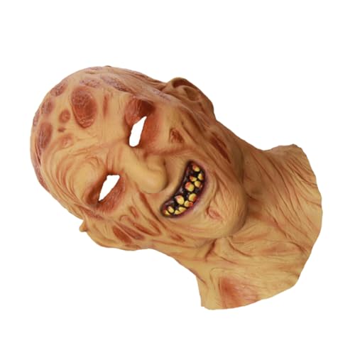 PACKOVE 1Stk Zombie-Maske Halloweenkostüm Halloween gruselige Latex-Gesichtsabdeckung halloween dekoration halloween-dekoration Performance-Maske Anziehmaske Emulsion Requisiten Kleidung von PACKOVE