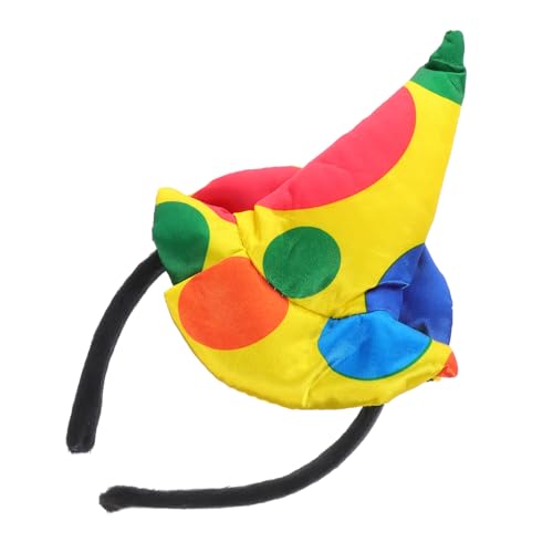 PACKOVE 2 Stück Clownhut Accessoire Rise Circus Kostümzubehör Verrückter Hut Party Haardekor Karnevalskostüm Lustiges Clown Stirnband Für Erwachsene Damen Frau Halloween Klein Aus Vinyl PACKOVE 2 Stück Clownhut Accessoire Rise Circus Kostümzubehör Verrückter Hut Party Haardekor Karnevalskostüm Lustiges Clown Stirnband Für Erwachsene Damen Frau Halloween Klein Aus Vinyl von PACKOVE
