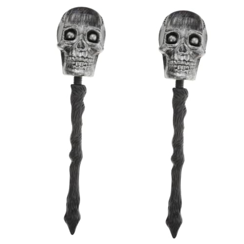 PACKOVE 2 Stück Halloween Cosplay Schädel Silberfarben Performance Requisit Party Kostüm Zubehör für Erwachsene Bühnenauftritt und Kreative Fotos PACKOVE 2 Stück Halloween Cosplay Schädel Silberfarben Performance Requisit Party Kostüm Zubehör für Erwachsene Bühnenauftritt und Kreative Fotos von PACKOVE