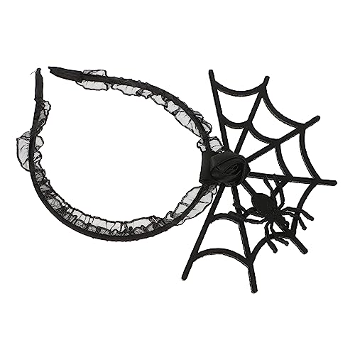 PACKOVE 2 Stück Halloween Haarreif mit Filigranem Spinnennetz Design Leichtes Cosplay Zubehör für Frauen und Mädchen Dekoratives Partyaccessoire für Halloween und Karneval für Kostümfeste PACKOVE 2 Stück Halloween Haarreif mit Filigranem Spinnennetz Design Leichtes Cosplay Zubehör für Frauen und Mädchen Dekoratives Partyaccessoire für Halloween und Karneval für Kostümfeste von PACKOVE