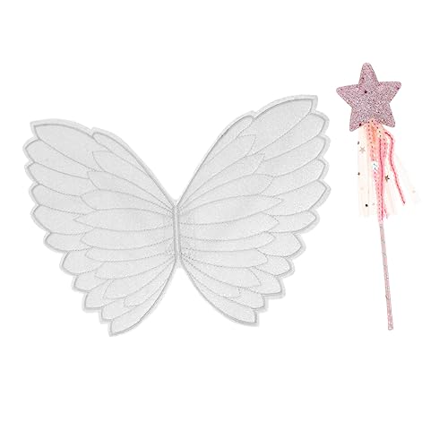 PACKOVE 2 Stück Schmetterling Engelsflügel Schmetterlingsflügel Für Cosplay-flügel Für Kinderpartyzubehör Party-flügel-kostüm Parteiflügel Requisiten Für Kinderflügel Stoff von PACKOVE