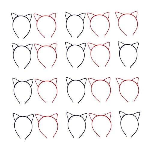 PACKOVE 20 Stück Teiliges Katzenohren Haarband Süße Cat Ear Kopfbedeckung für Kostümpartys Karneval Bühnenauftritte für Erwachsene und Leicht und Bequem PACKOVE 20 Stück Teiliges Katzenohren Haarband Süße Cat Ear Kopfbedeckung für Kostümpartys Karneval Bühnenauftritte für Erwachsene und Leicht und Bequem von PACKOVE