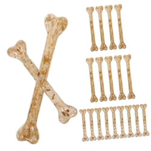 PACKOVE 20 Stück Teiliges Realistische Kunststoffknochen mit Multifunktionale Halloween Deko und DIY Anhänger Detailgetreue Künstliche Knochen für Grusel und Partydekoration PACKOVE 20 Stück Teiliges Realistische Kunststoffknochen mit Multifunktionale Halloween Deko und DIY Anhänger Detailgetreue Künstliche Knochen für Grusel und Partydekoration von PACKOVE