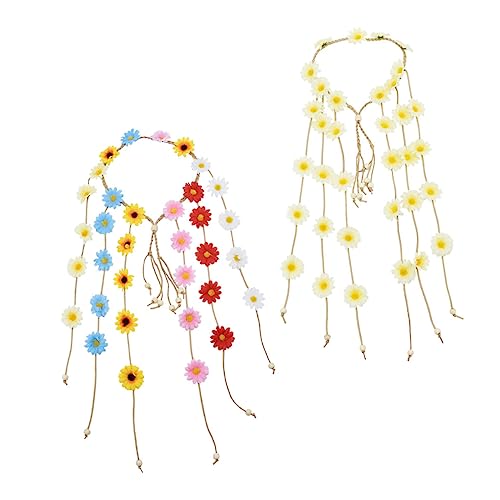 PACKOVE 2Stücke Daisy Stirnband für Exquisite Simulation Blumenhaarband für Urlaub Party und Festivals Leicht Komfortabel und Stylisch PACKOVE 2Stücke Daisy Stirnband für Exquisite Simulation Blumenhaarband für Urlaub Party und Festivals Leicht Komfortabel und Stylisch von PACKOVE