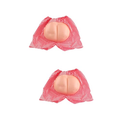 PACKOVE 2st Halloweenkostüm Kostüm-shorts Strandspielzeug Fasching Knifflige Spielzeuge Clown-gesäß-shorts Lounge-shorts Strand-outfits Eva Universal- Mann Arschpolster von PACKOVE