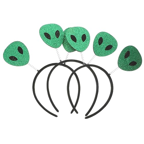 PACKOVE 3 Stück Glitzer Haarreif mit Schwingenden Bällen Bequemes Kopfschmuck Accessoire Halloween Kostüm Haarreif für Damen und Auffälliger Headbopper für Party und Karneval PACKOVE 3 Stück Glitzer Haarreif mit Schwingenden Bällen Bequemes Kopfschmuck Accessoire Halloween Kostüm Haarreif für Damen und Auffälliger Headbopper für Party und Karneval von PACKOVE