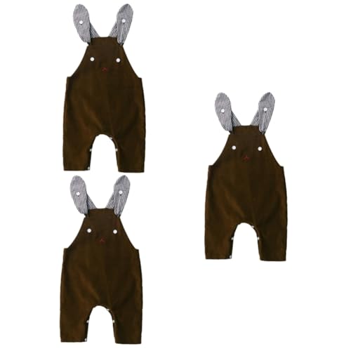PACKOVE 3St Hosenträger kostüme für baby babykleidung Jungenanzüge Neugeborenen-Fotografie-Requisite arbeitshosen aussetzen Kleidung für die Fotografie von Kleinkindern Baby-Fotoanzug von PACKOVE