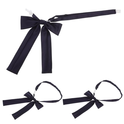 PACKOVE 3stücke Fliege Set Marineblau Für Damen Und Mädchen Vorgebunden Verstellbare Schleife Elegantes Uniform-kostüm-zubehör Für Arbeit Schule Party Formelle Anlässe PACKOVE 3stücke Fliege Set Marineblau Für Damen Und Mädchen Vorgebunden Verstellbare Schleife Elegantes Uniform-kostüm-zubehör Für Arbeit Schule Party Formelle Anlässe von PACKOVE