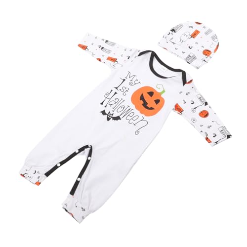 PACKOVE 4 Sätze Halloween-Spielanzug Halloween-Kostüm neugeborenes Mädchen Strampler für Babys Babykleidung halloween kostüm Kleider Kleidung für neugeborene Jungen Babykostüm lustig von PACKOVE